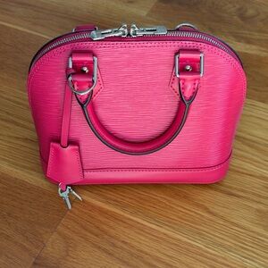 SOLD Louis Vuitton Alma BB Vibrant Pink Mini Bag